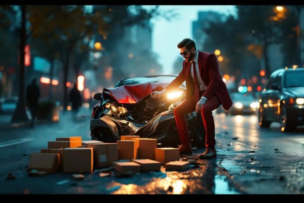 : Insurance coverage for delivery services protecting against vehicle accidents and lost or damaged goods.
