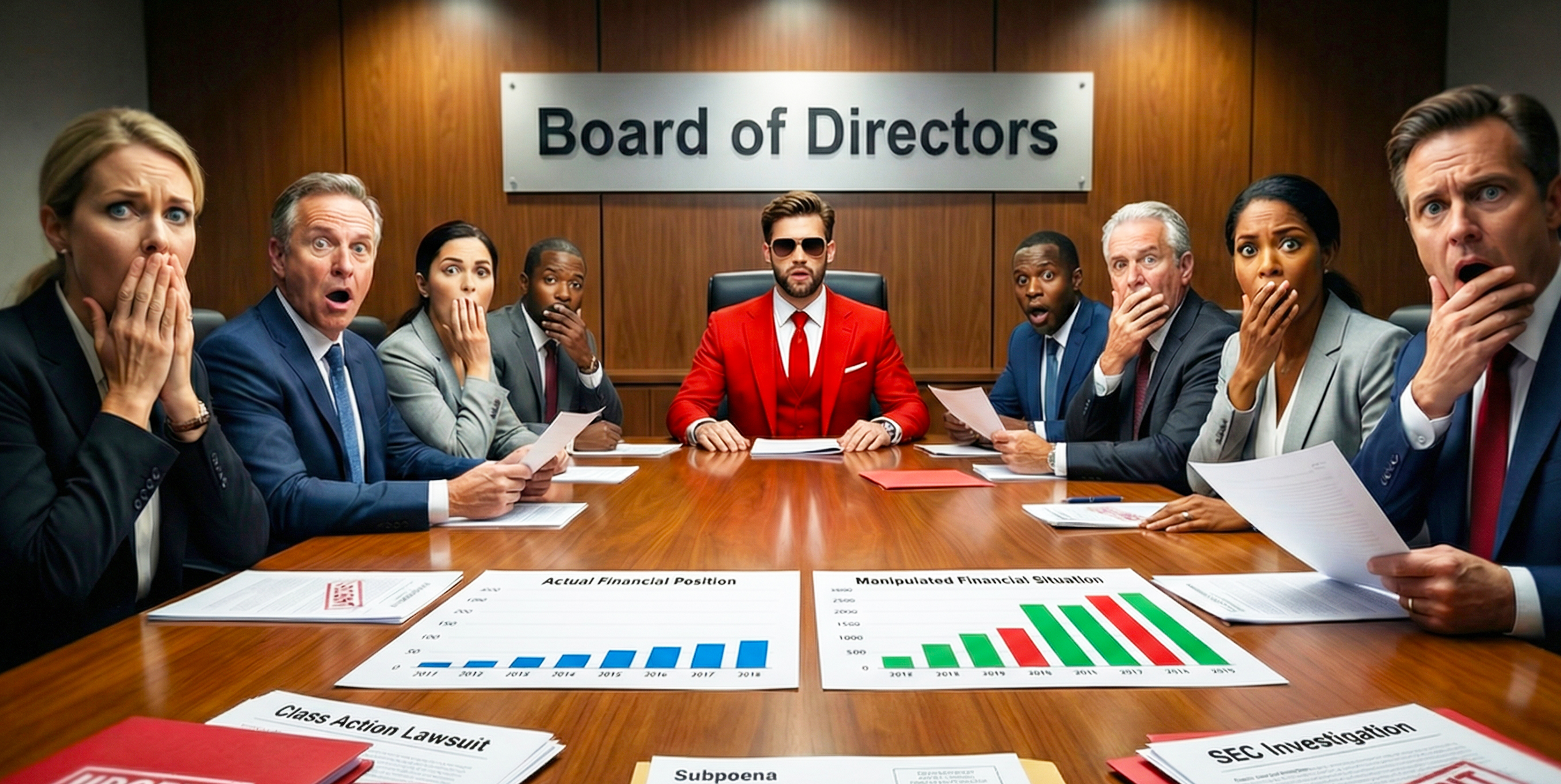 Corporate board members discussing liability protection and directors insurance coverage