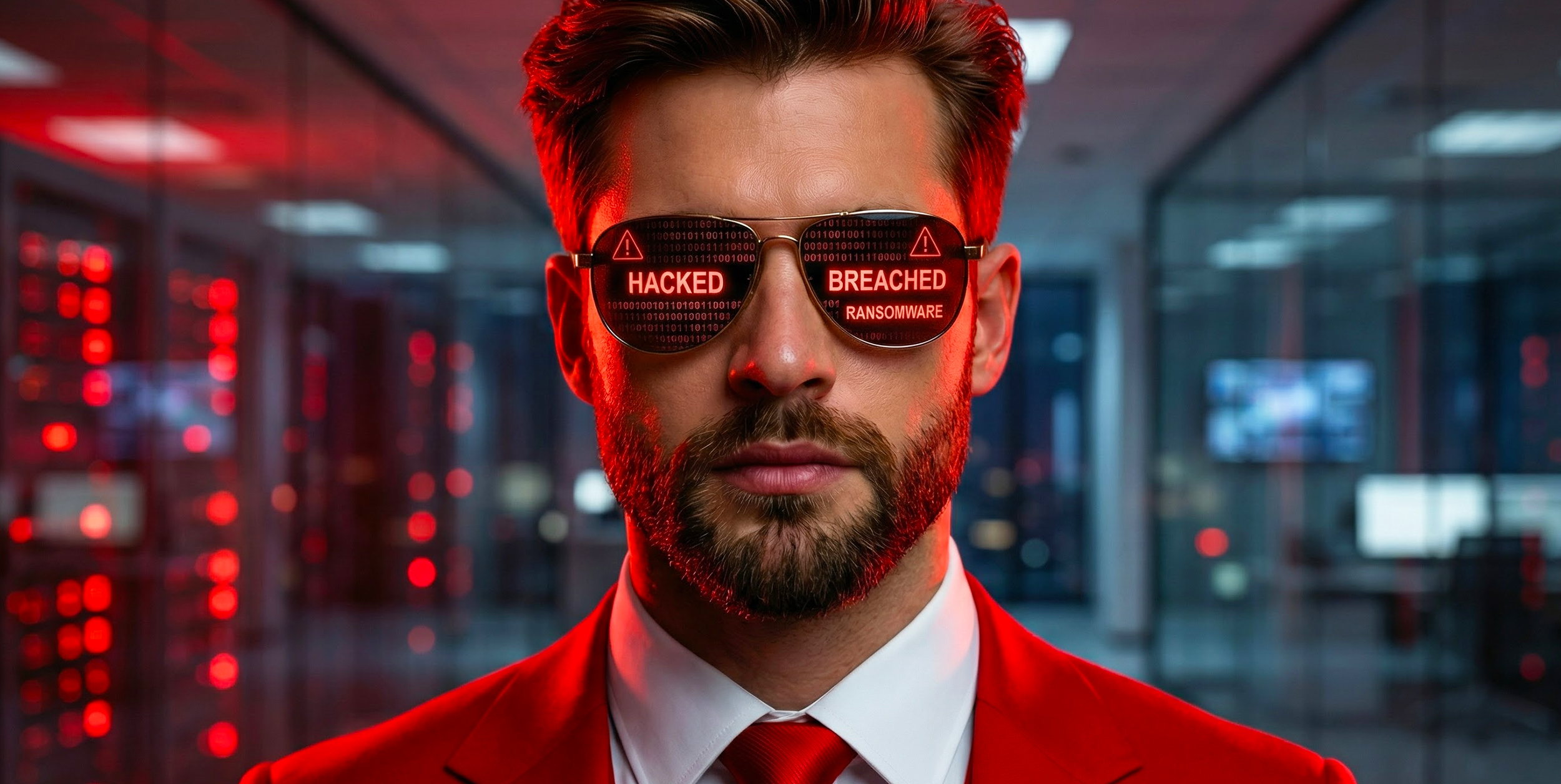 Ransomware attack locking business computer systems and files