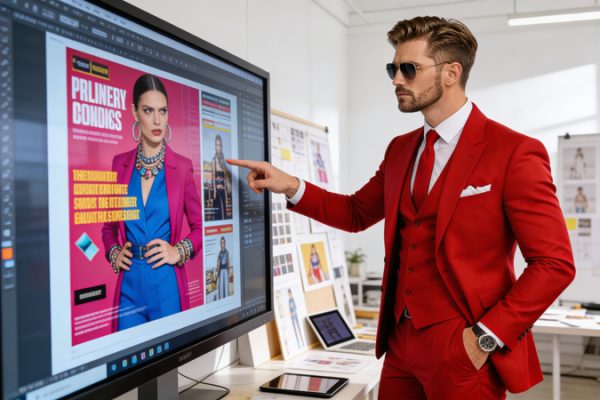 Business marketing campaign reviewing advertising-related legal claim documents