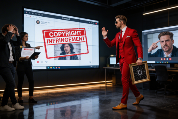 Copyright infringement protection under media liability insurance.