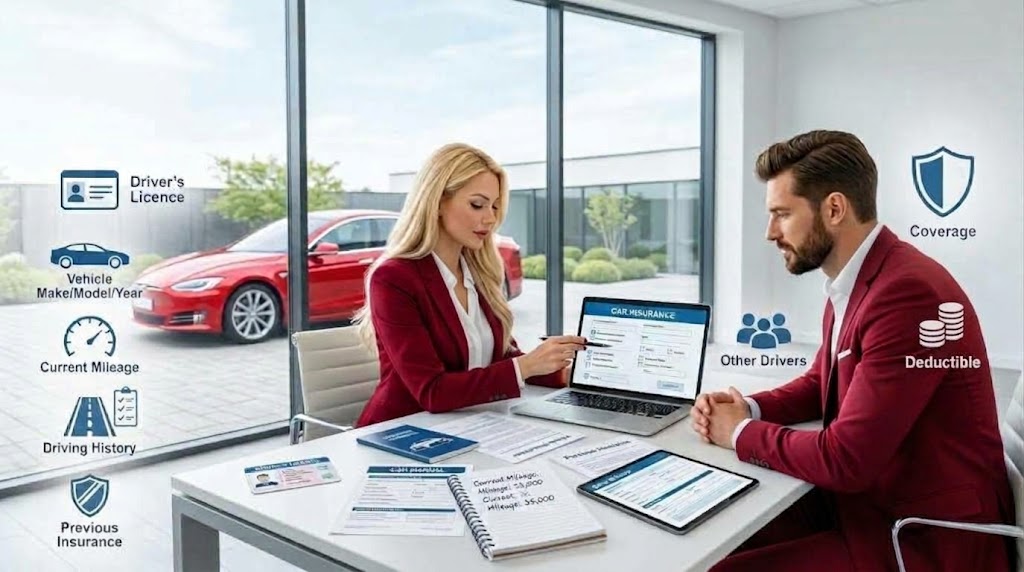 Information needed before getting a car insurance quote